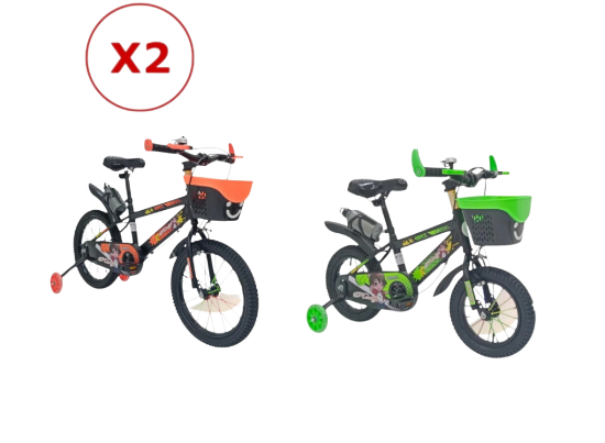 صورة دراجتين أطفال مقاس 16,14,12